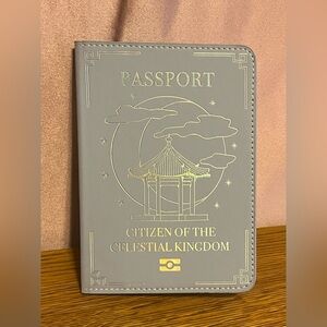 Fairyloot Daughter of the Moon Goddess passport cover NWT